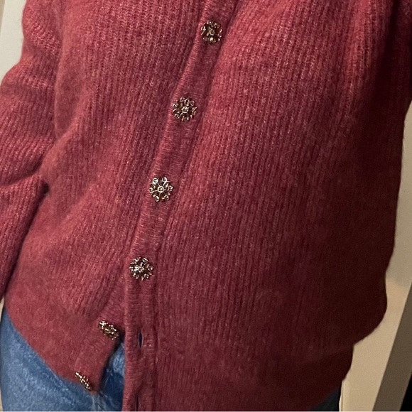 Sézane Othello in Rosewood Jewel Buttons (Size XXS) - Picture 5 of 15